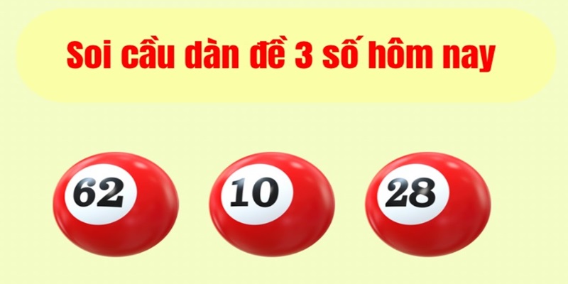 cách tạo dàn đề 3 số