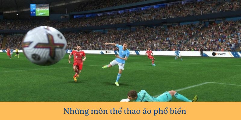 Bộ môn bóng đá ảo thu hút sự quan tâm của nhiều người